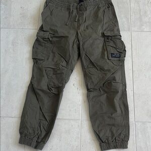 H&M Men's Khaki Cargo Pants
